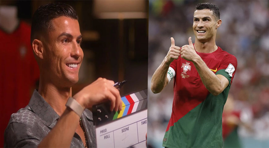 football icon Cristiano Ronaldo